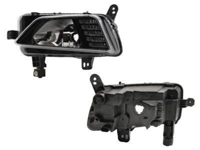 Faro aux izquierda sin foco con led