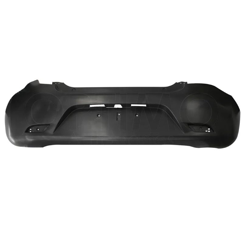 Rear bumper cover with hole for mica reflejante 5PTAS nacional