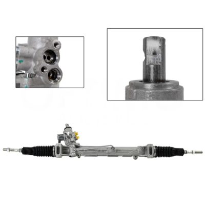 Caja de direccion hidraulica con / bieletas sin / terminales con / servotronic orificio superior / 11 mm inferior / 14 mm