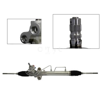 Caja de direccion hidraulica con / bieletas sin / terminales 50CM chasis corto (Techo bajo)