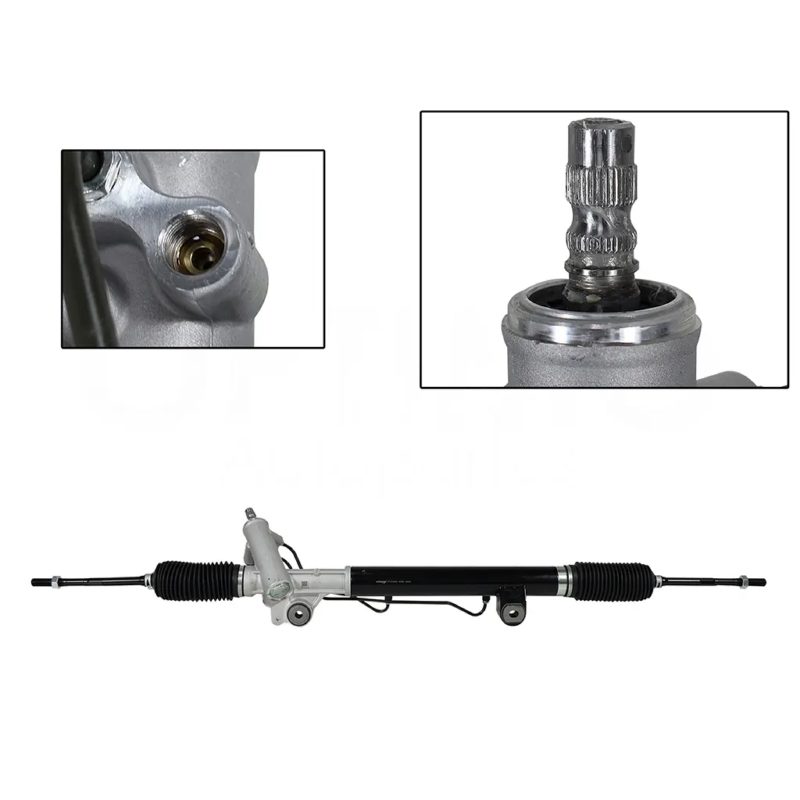 Hydraulic steering gearbox with / inner tie rods without / tie rod ends (Frison T8 2-4WD 2.0L 2019-2025)