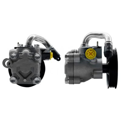 Bomba de direccion hidraulica sin / deposito con / polea con / base metal