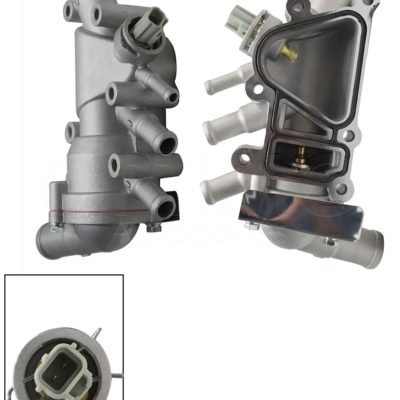 Toma agua aluminio completa recta con / termostato con / sensor (Fiesta 2001-2004 / ka 2001-2008)