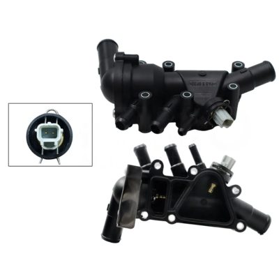 Toma agua plastico completa recta con / termostato con / sensor (Fiesta 2001-2004 / ka 2001-2008)