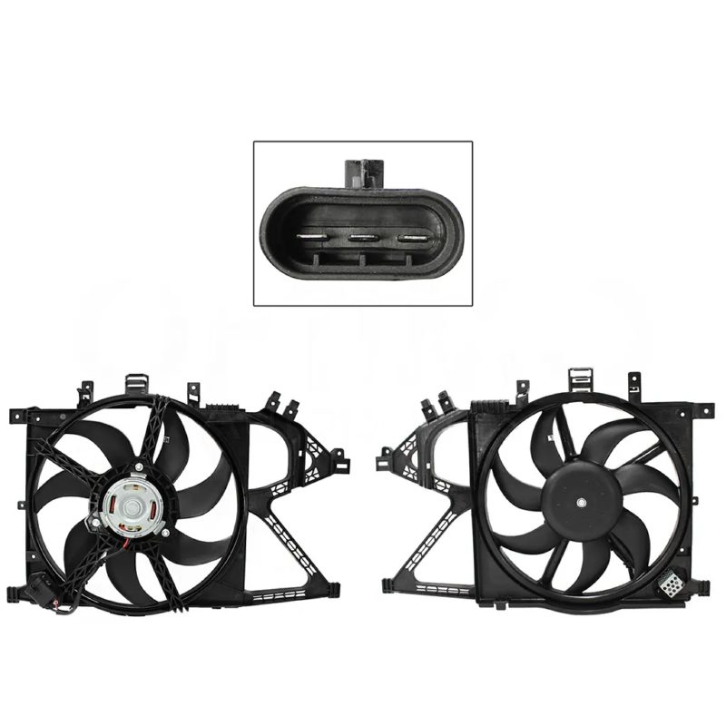Motoventilador completo con / aire con / tolva 3 pines con / resistencia (Tornado 2004-2011)