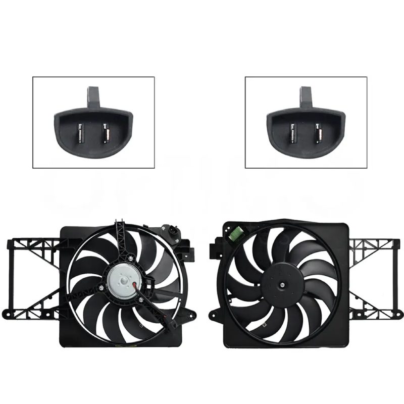 Motoventilador completo con / aire con / tolva 2 pines con / resistencia 2CONECTORES (Ikon 2001-2007 / ka 2001-2008)
