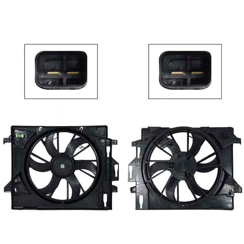 Motoventilador completo con / aire con / tolva 2 pines con / resistencia 2CONECTORES (T & country-voyager / VW routan 2008-2012