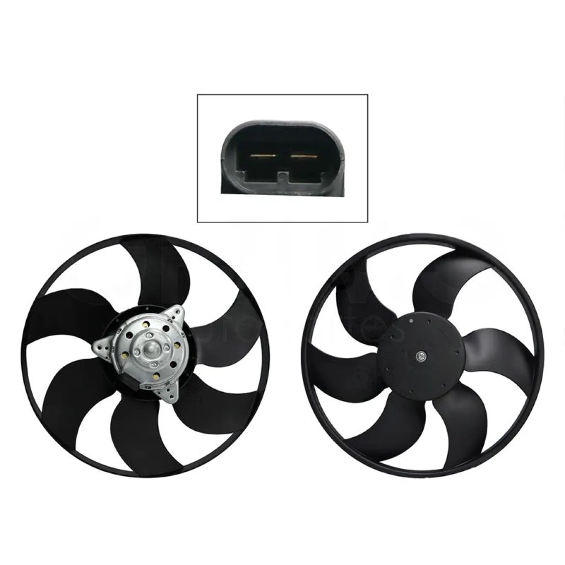 Motoventilador con / aire sin / tolva 2 pines sin / resistencia (Aprio 2008-2010 / clio 2002-2010 / kangoo 2004-2018 / megane-scenic 2001-2009)