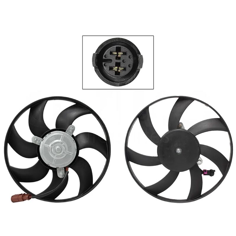 Motoventilador para aire acondicionado sin / tolva embra 2 pines sin / resistencia (Cordoba-ibiza 2000-2002) (Motor / aspa)