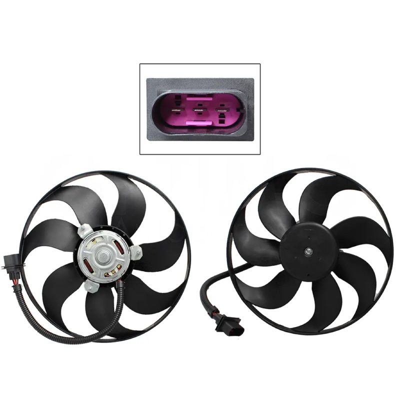 Motoventilador para radiador sin / tolva grande 3 pines sin / resistencia (Motor / aspa)