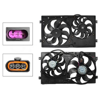Motoventilador completo con / aire con / tolva 3 pines sin / resistencia 2CONECTORES (2ASPAS)