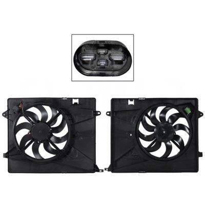 Motoventilador completo para radiador con / tolva 4 pines con / resistencia