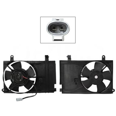 Motoventilador completo para aire acondicionado con / tolva 2 pines sin / resistencia (PT G3 2006-2009)