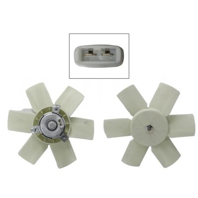 Motoventilador sin / aire sin / tolva 2 pines sin / resistencia (Motor / aspa)